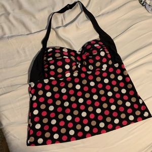 Polka dot tankini